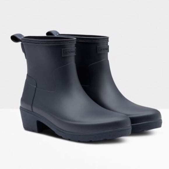 hunter ankle rain boots
